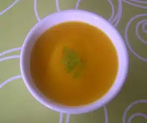 veloute de carottes poireaux avec thermomix