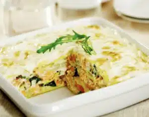 lasagnes au saumon et epinards