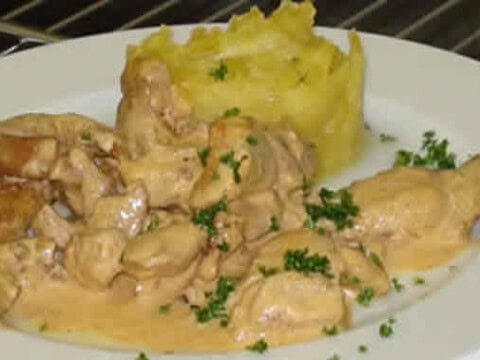Émincé de dinde à la moutarde avec cookeo