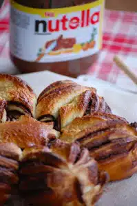 brioches au nutella et aux noix