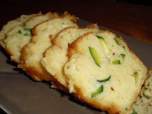 cake chevre courgette jambon avec thermomix