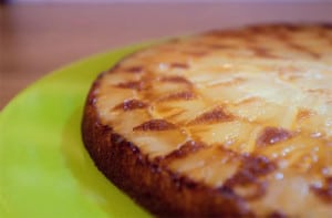 clafoutis pomme ananas sans gluten