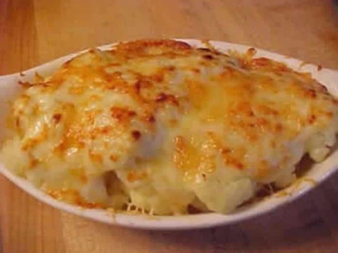 Gratin de chou fleur avec thermomix