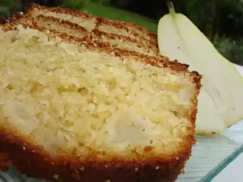 Moelleux aux poires sans gluten