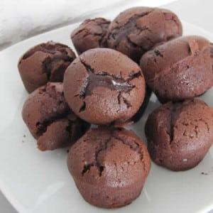 muffin chocolat coeur de nutella