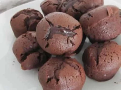 Muffins Cœur de Nutella