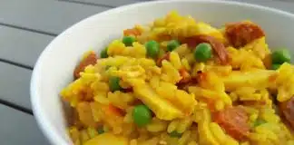 Paella indienne avec cookeo