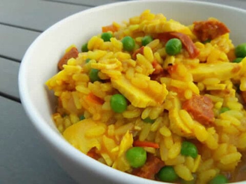 Paella indienne avec cookeo