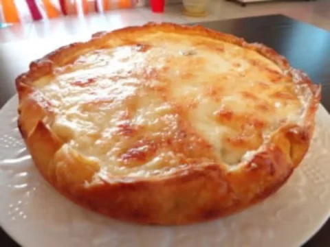 Quiche à la Mozzarella au Thermomix