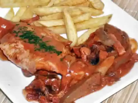 Blancs de Poulet au Porto au Cookeo