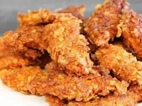 Blancs de poulet panés aux chips avec cookeo