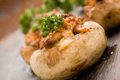champignons farcis aux crevettes avec cookeo