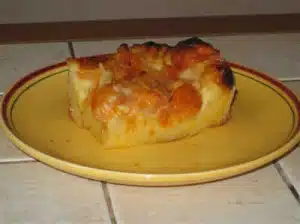 clafoutis aux abricots facile avec thermomix