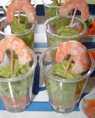 Guacamole avocat et saumon avec thermomix