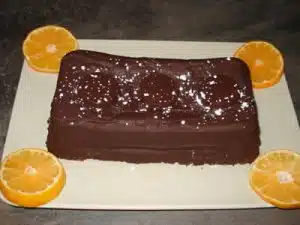 gateau orange chocolat