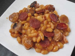 haricots blancs chorizo tomates thermomix