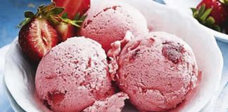 sorbet fraise banane avec thermomix