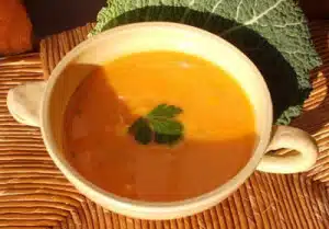 soupe de potiron et noix de muscade avec cookeo