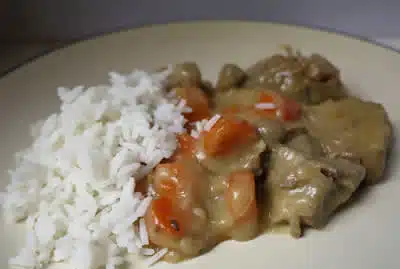 Veau aux champignons au cookeo