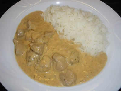 Aiguillette Dinde Curry Cookeo Recette Facile A La Maison