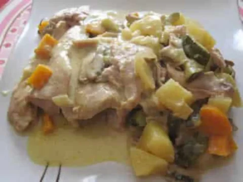 Cuisse de Dinde aux Légumes au Cookeo