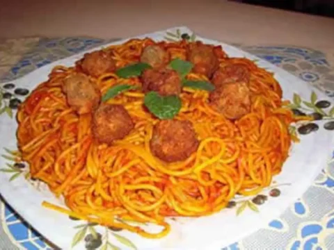 Pâtes aux Boulettes au Cookeo