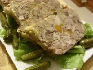 Recette Terrine de poulet et basilic au thermomix