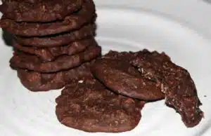 Biscuits au chocolat et à la noix de coco