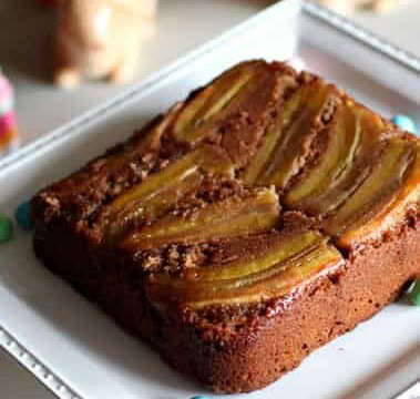 Cake aux banane et chocolat