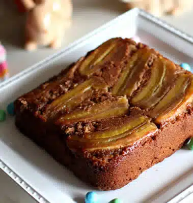 Cake aux banane et chocolat