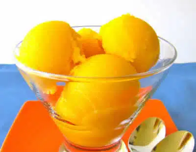 Sorbet d'oranges