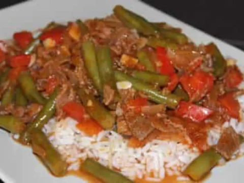 Agneau aux Haricots Verts au Cookeo