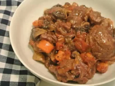 Veau aux Champignons et Carottes au Cookeo