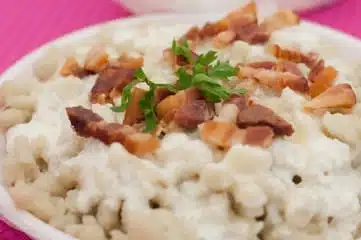 Gnocchis au chèvre et bacon au cookeo