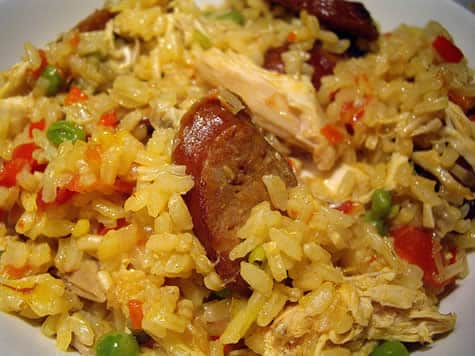 Paella au poulet au cookeo