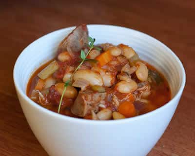cassoulet haricots blanc cookeo