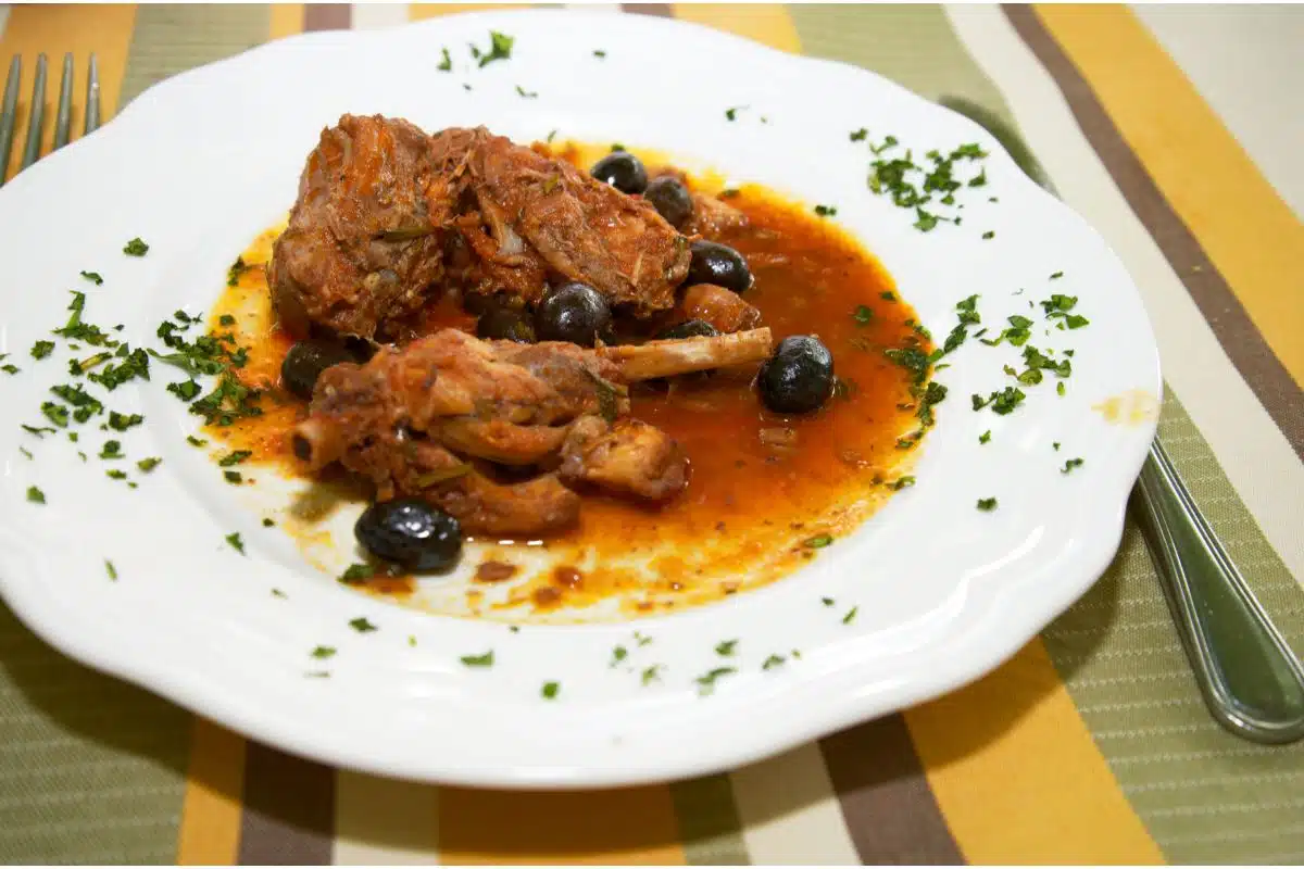 Lapin aux olives au cookeo