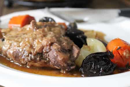 lapin aux pruneaux cookeo