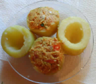 Pommes De Terre Farcies Au Cookeo