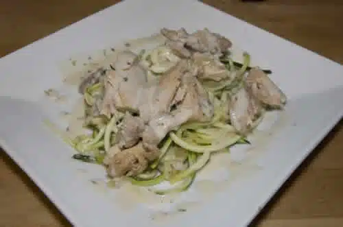 poulet courgettes cookeo