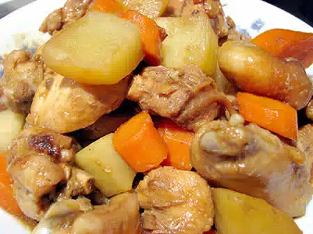 Ragout pomme de terre au cookeo