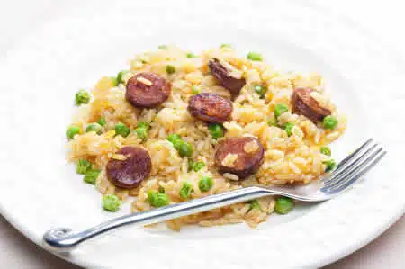 risotto chorizo cookeo