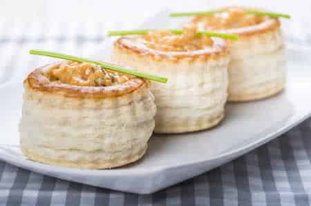 Vol au Vent fruits de mer cookeo