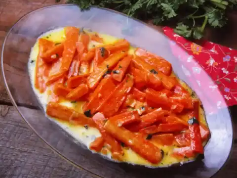 Carottes à la Carbonara au Cookeo