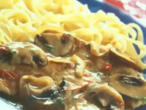 escalopes de dinde au champignons au cookeo