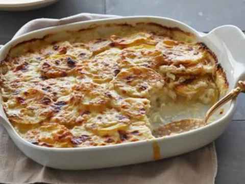 Gratin pomme de terre et jambon au cookeo