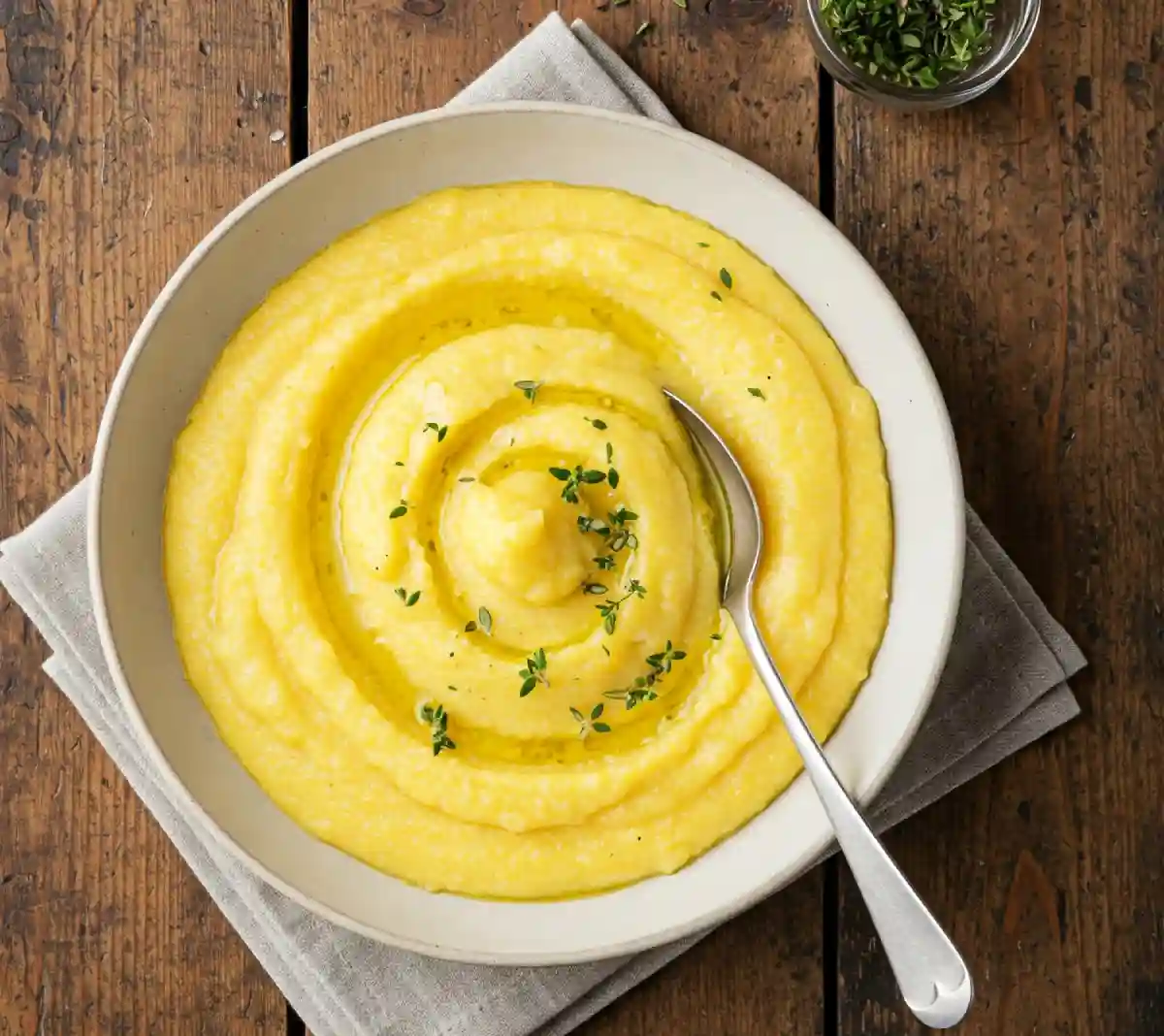 polenta cremeuse citron cookeo