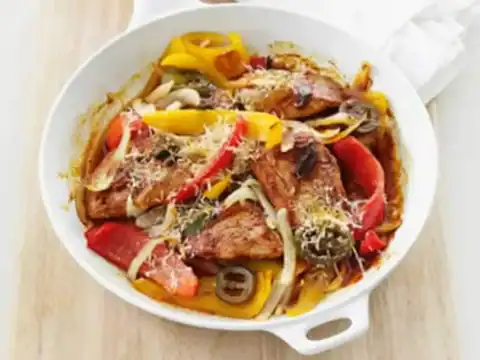 Porc aux Poivrons au Cookeo