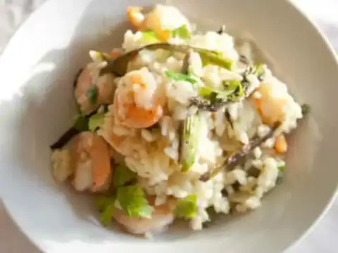 Risotto de Crevettes et Poireaux au Cookeo