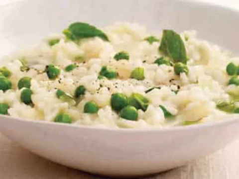 Risotto Petits Pois et Menthe au Cookeo
